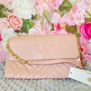 Tory Burch Alexa Quilted Clutch - NEVER WORN